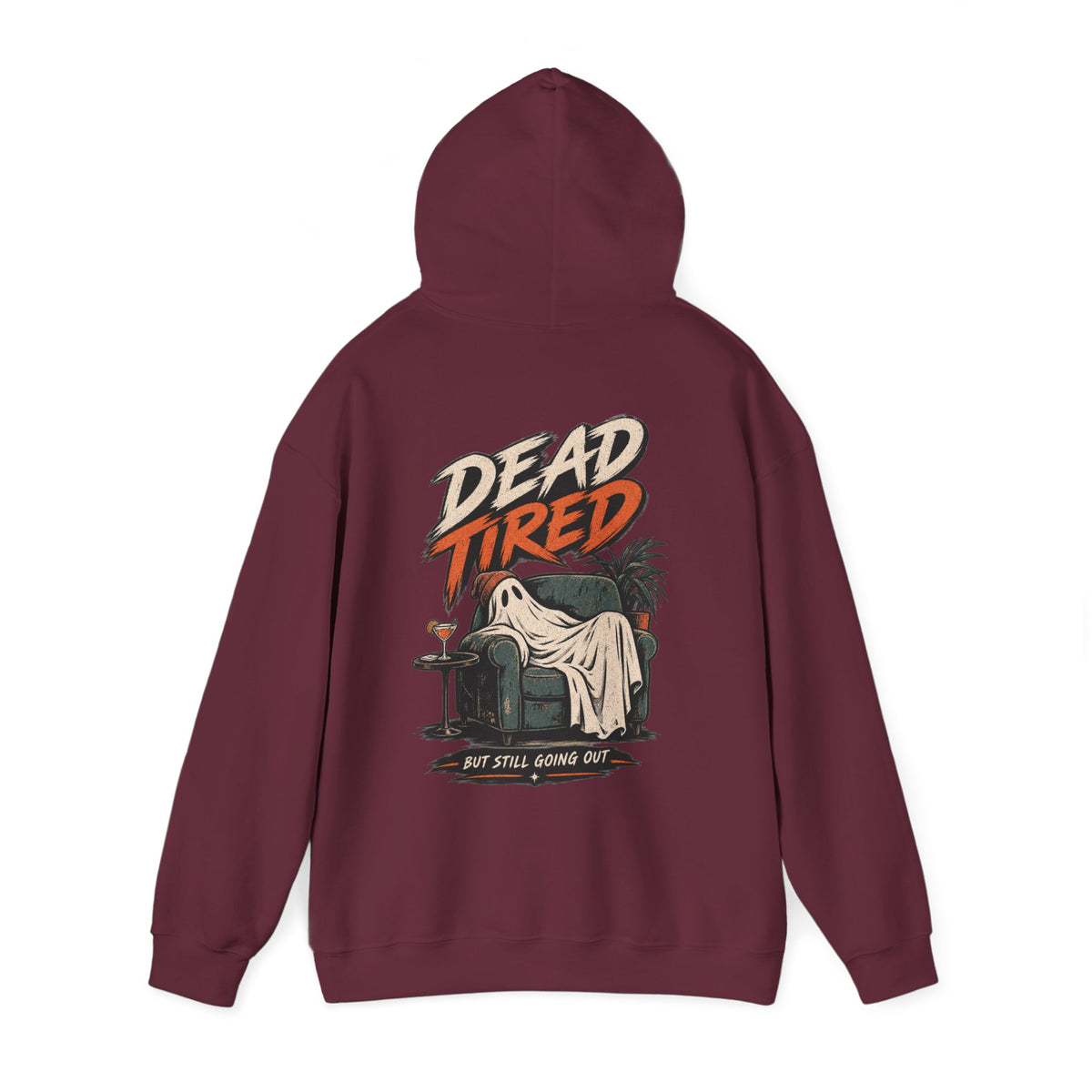 Dead Tired graphic Hoodie