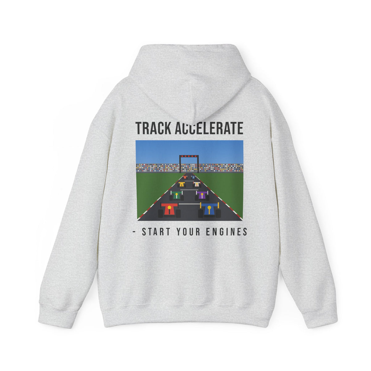 Sweat à capuche Track Accelerate Racing Grid