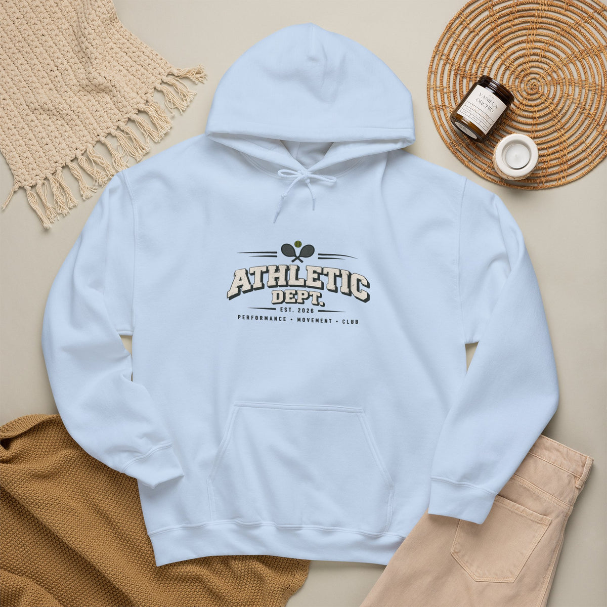 Grafik-Hoodie „Athletic Dept.“