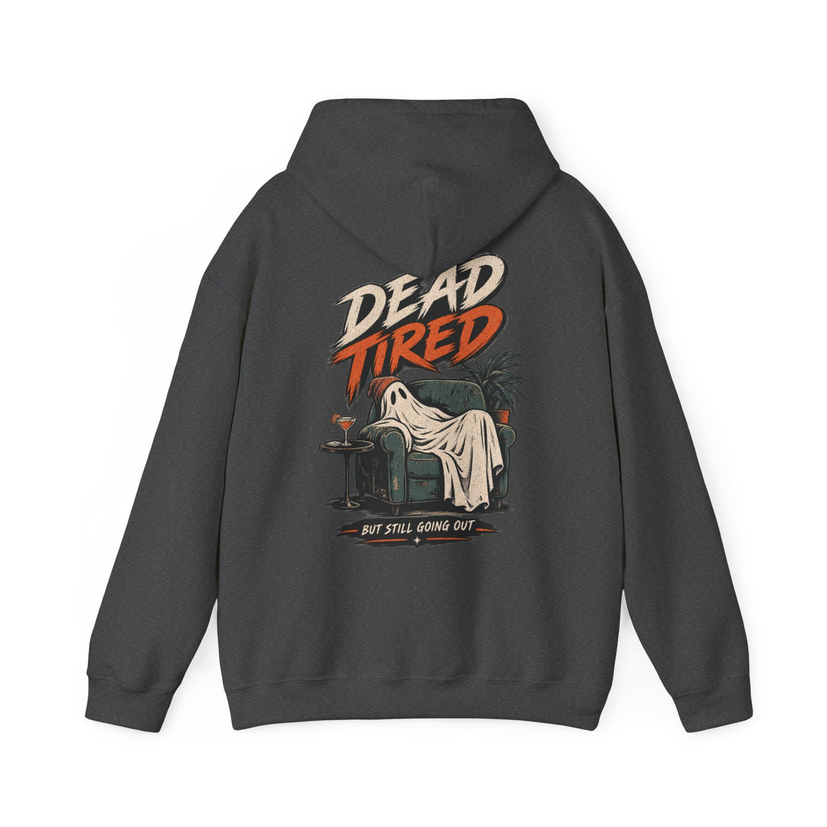 Dead Tired graphic Hoodie