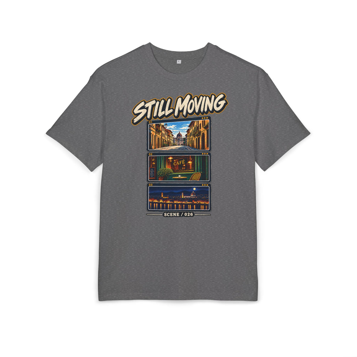 Vintage film frame Oversized tee