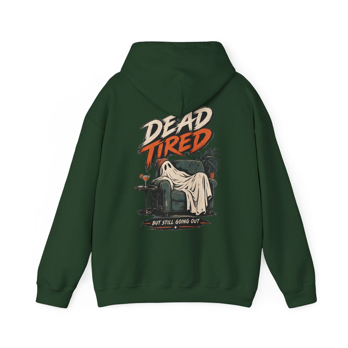 Dead Tired graphic Hoodie