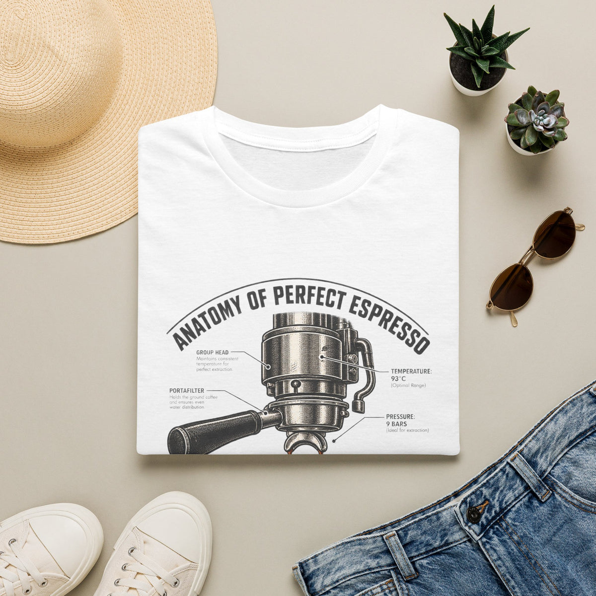 Anatomy of Perfect Espresso T-Shirt