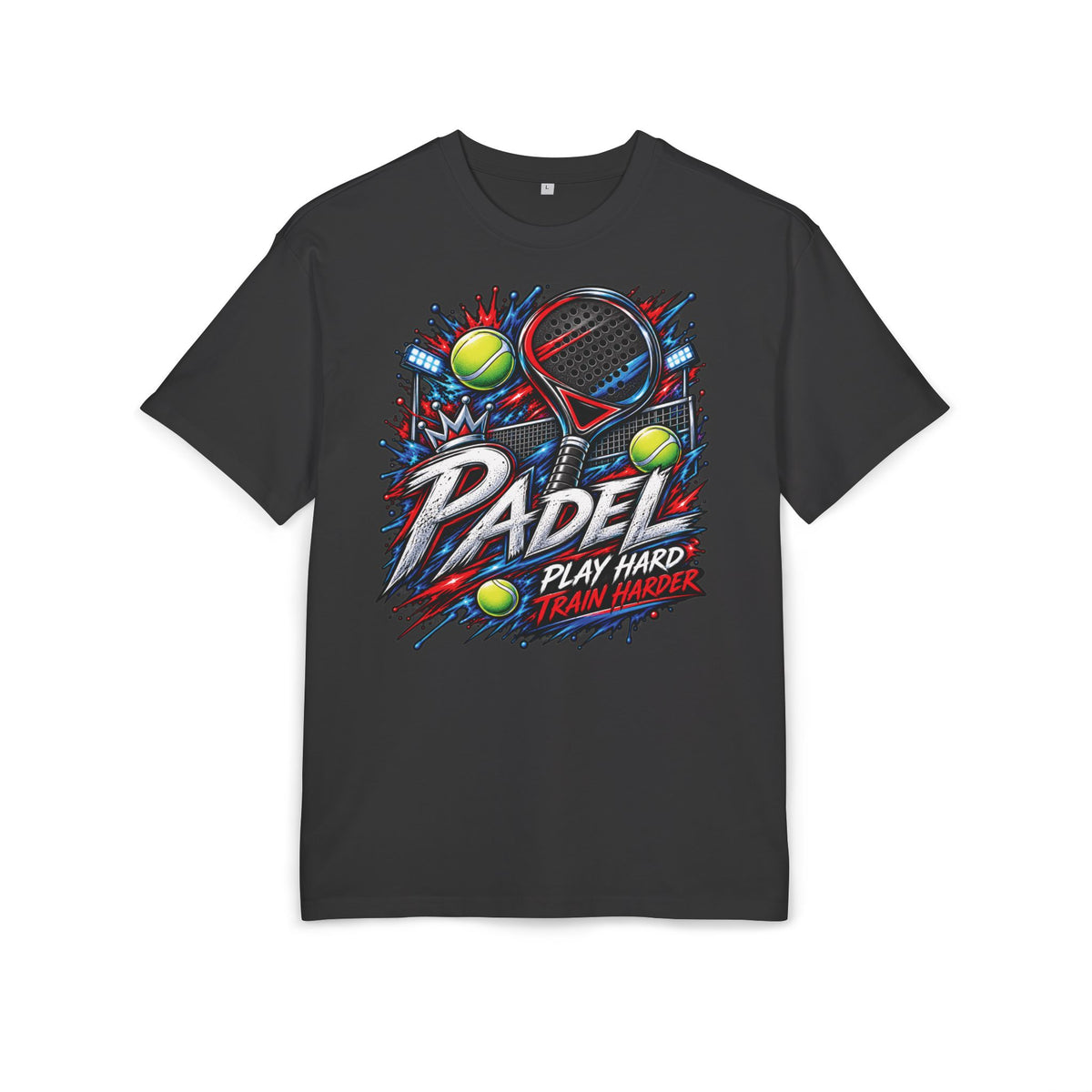 Padel Play Hard Train Hard Oversized Tee