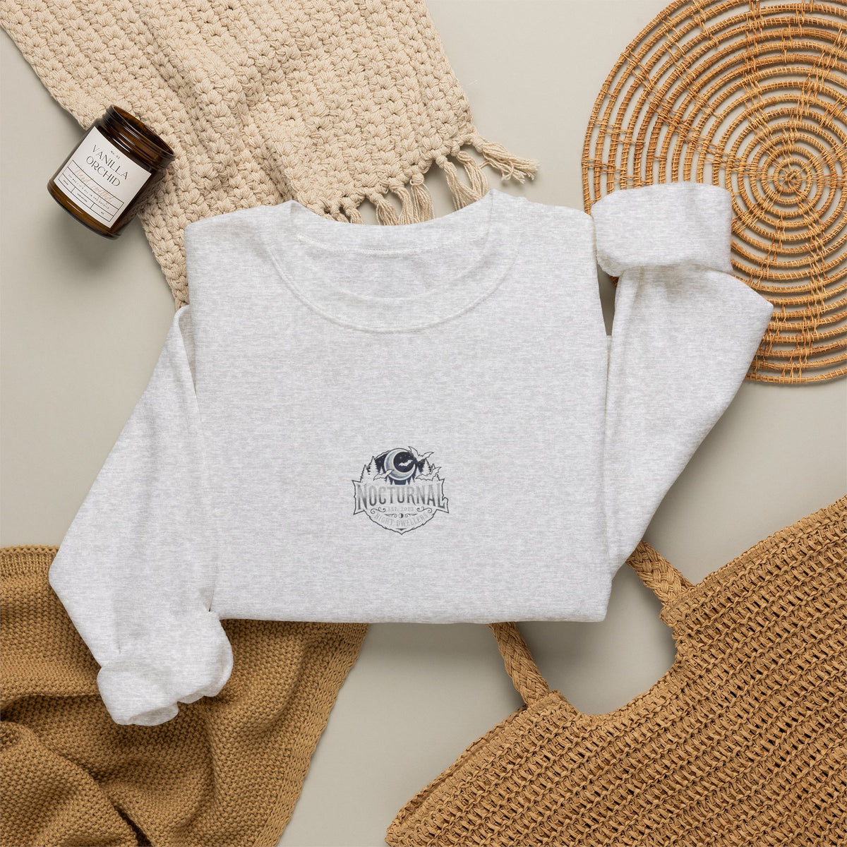 Moonlit City Skyline Sweatshirt
