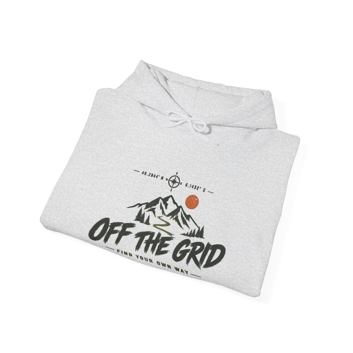 Felpa con cappuccio da montagna Off The Grid
