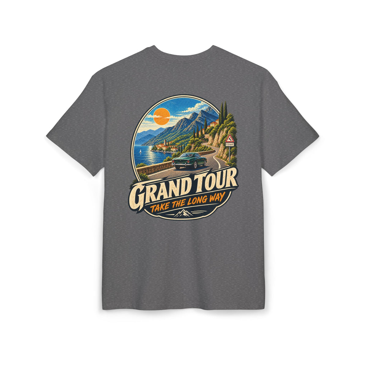 Grand Tour Scenic Roadtrip Oversize-T-Shirt