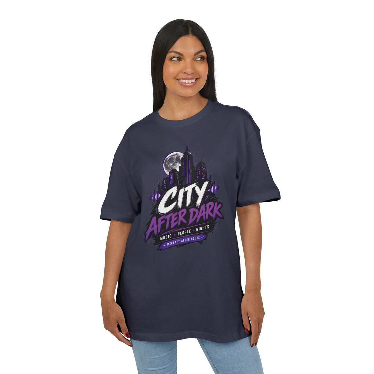 City After Dark Oversize-T-Shirt