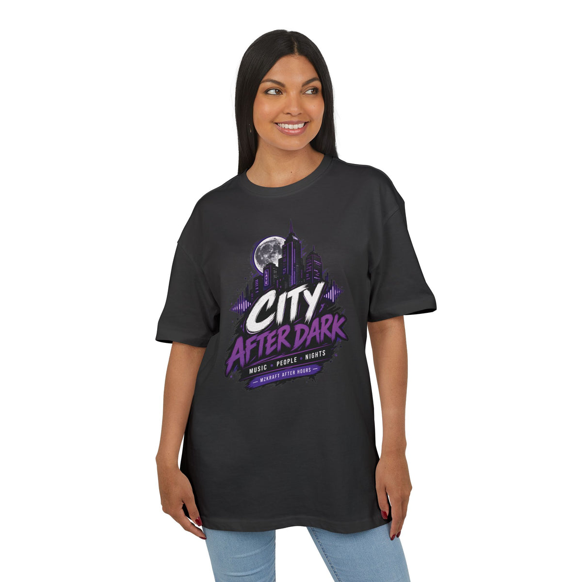 City After Dark Oversize-T-Shirt