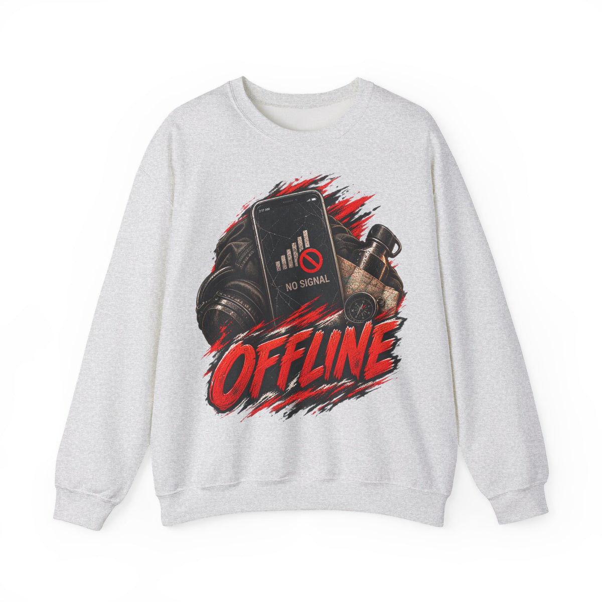 Sweat-shirt col rond Gaming hors ligne