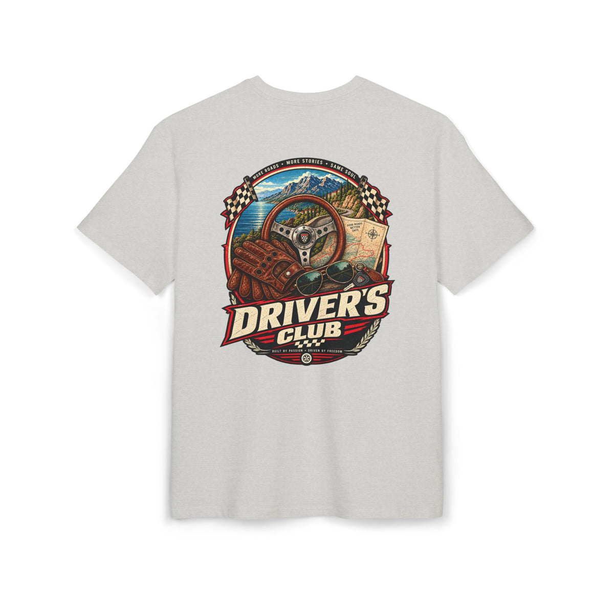 Driver's Club Graphic Oversized Tee