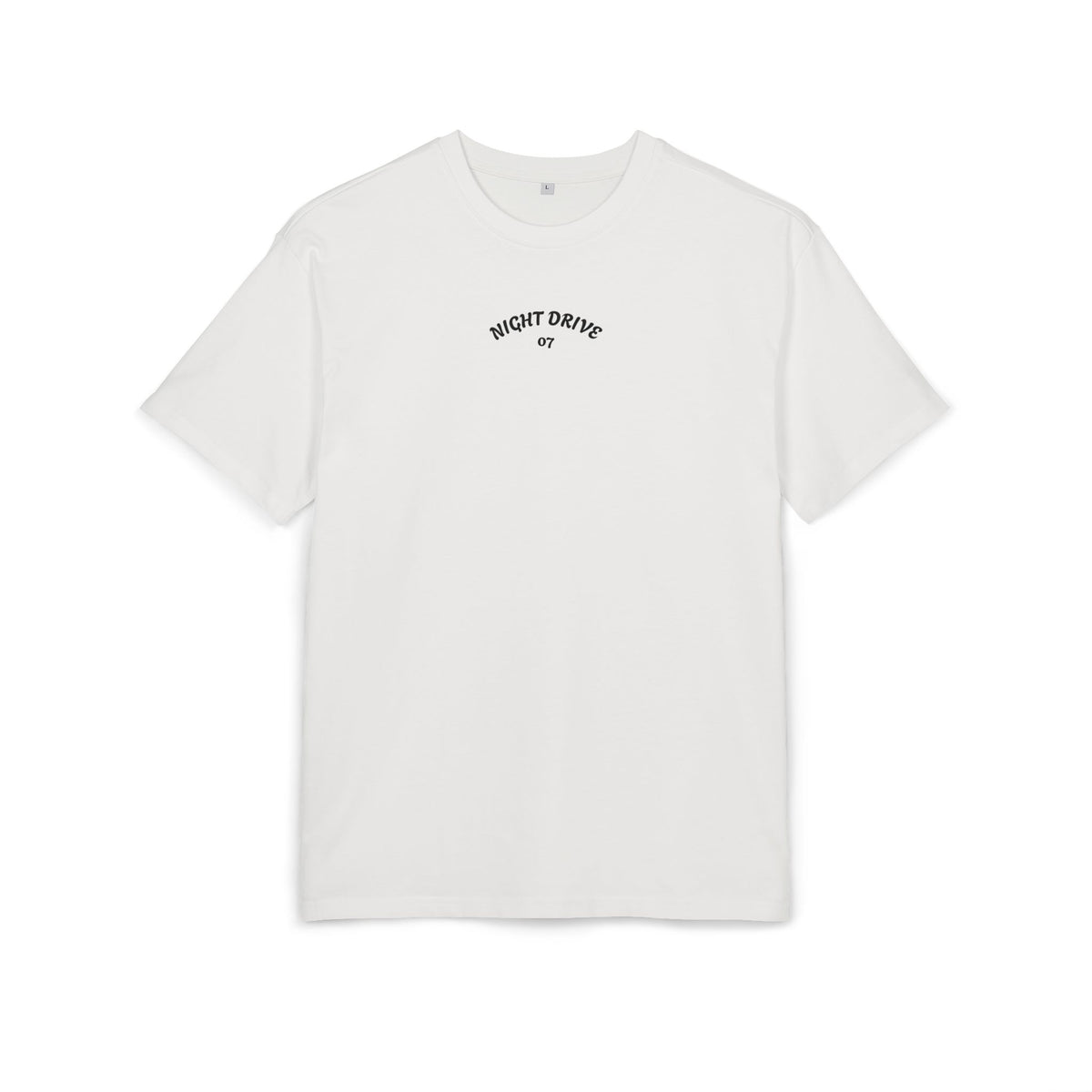 T-shirt oversize con grafica Night Drive