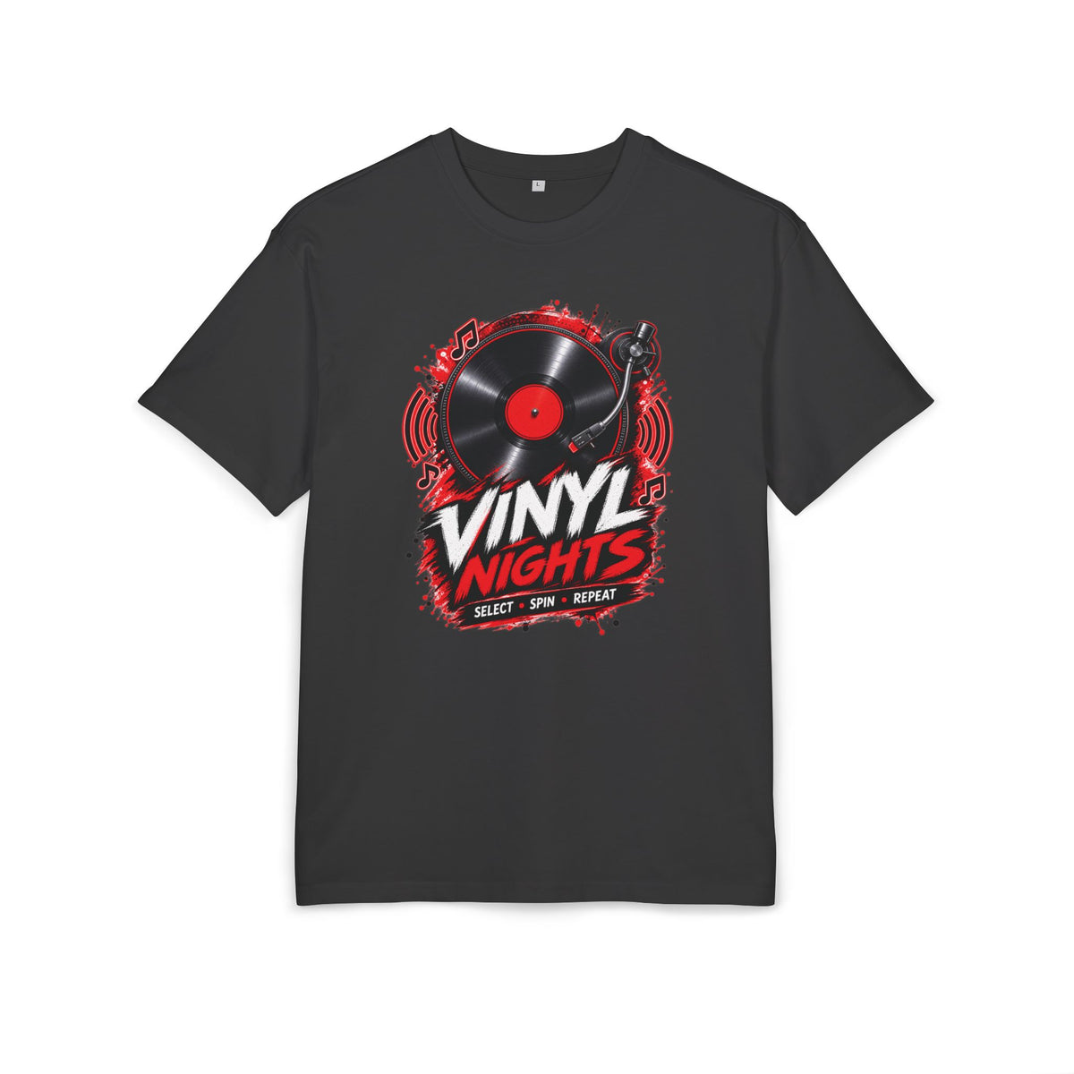 Retro DJ Music Oversized Tee