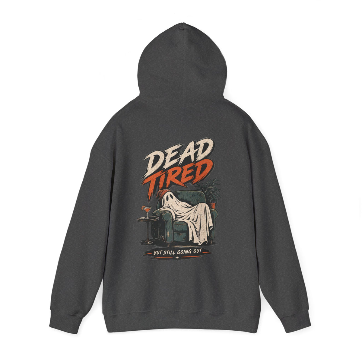 Dead Tired graphic Hoodie