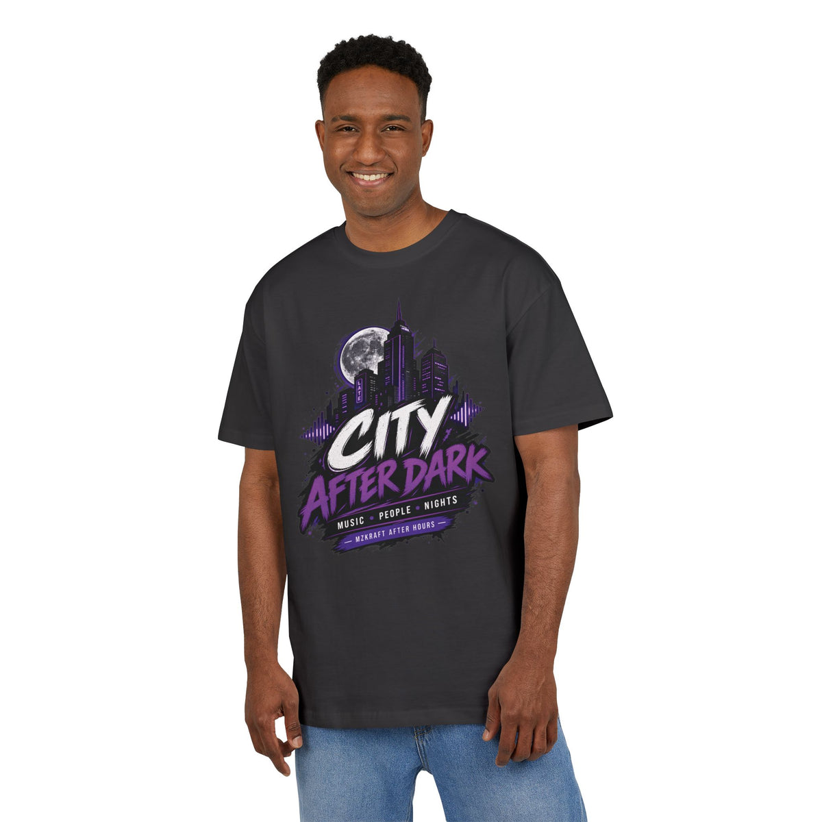 T-shirt oversize City After Dark