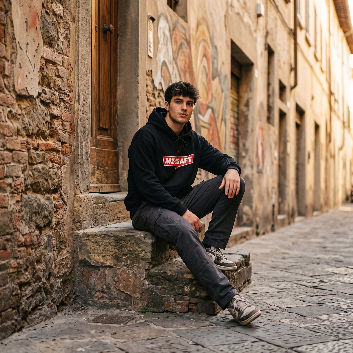 MZ-KRAFT Logo-Hoodie
