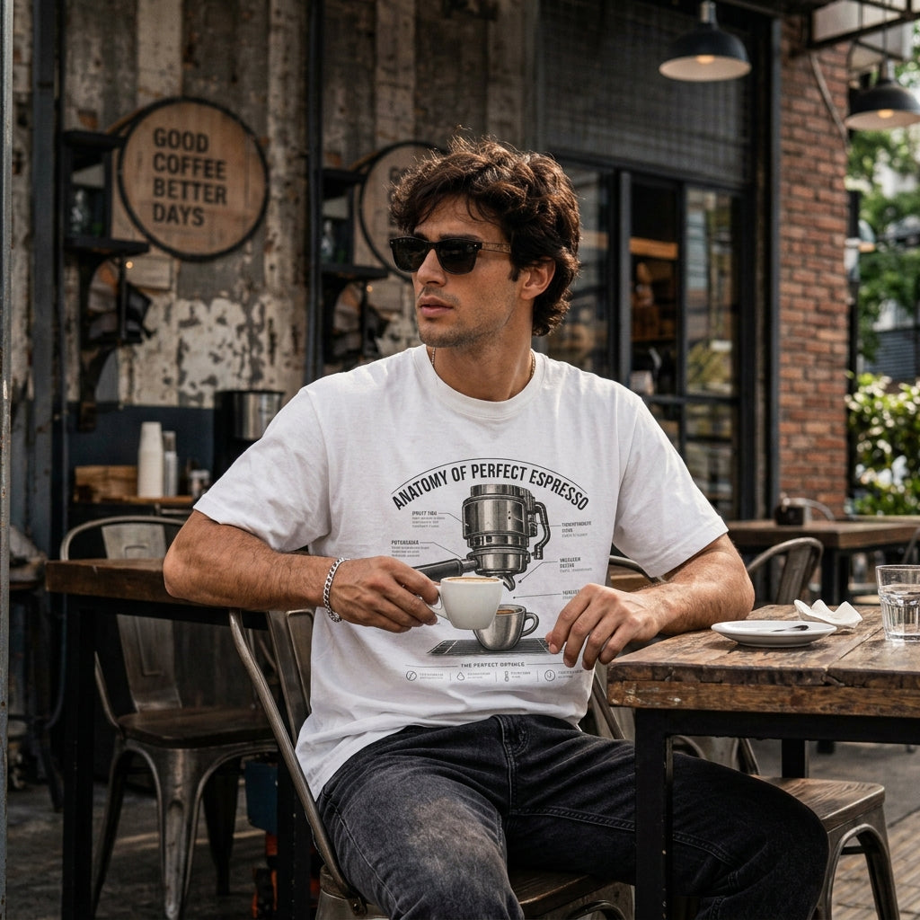 Anatomy of Perfect Espresso T-Shirt
