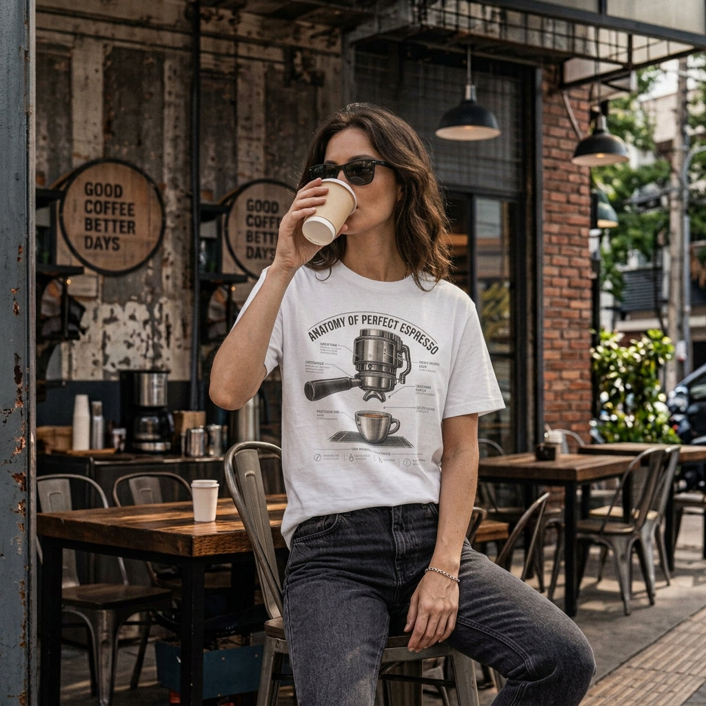 Anatomy of Perfect Espresso T-Shirt