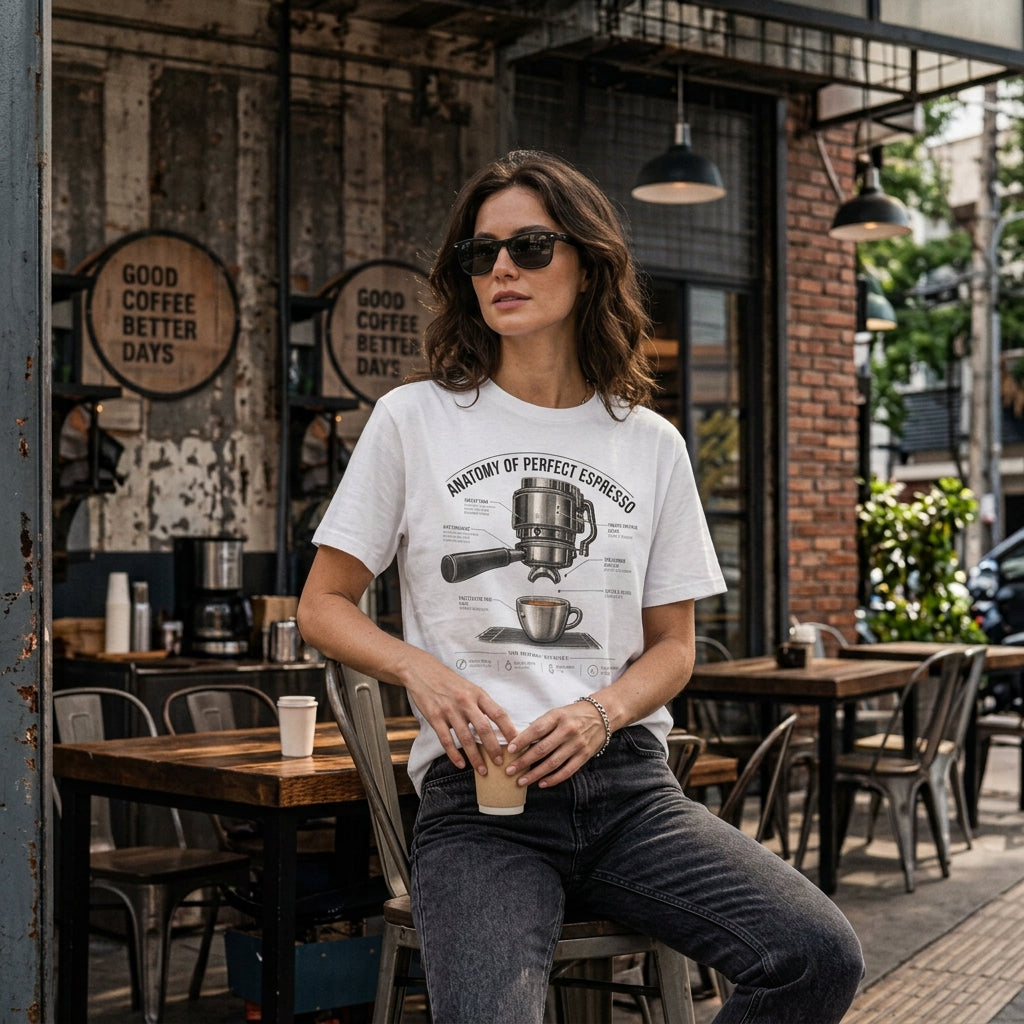 Anatomy of Perfect Espresso T-Shirt