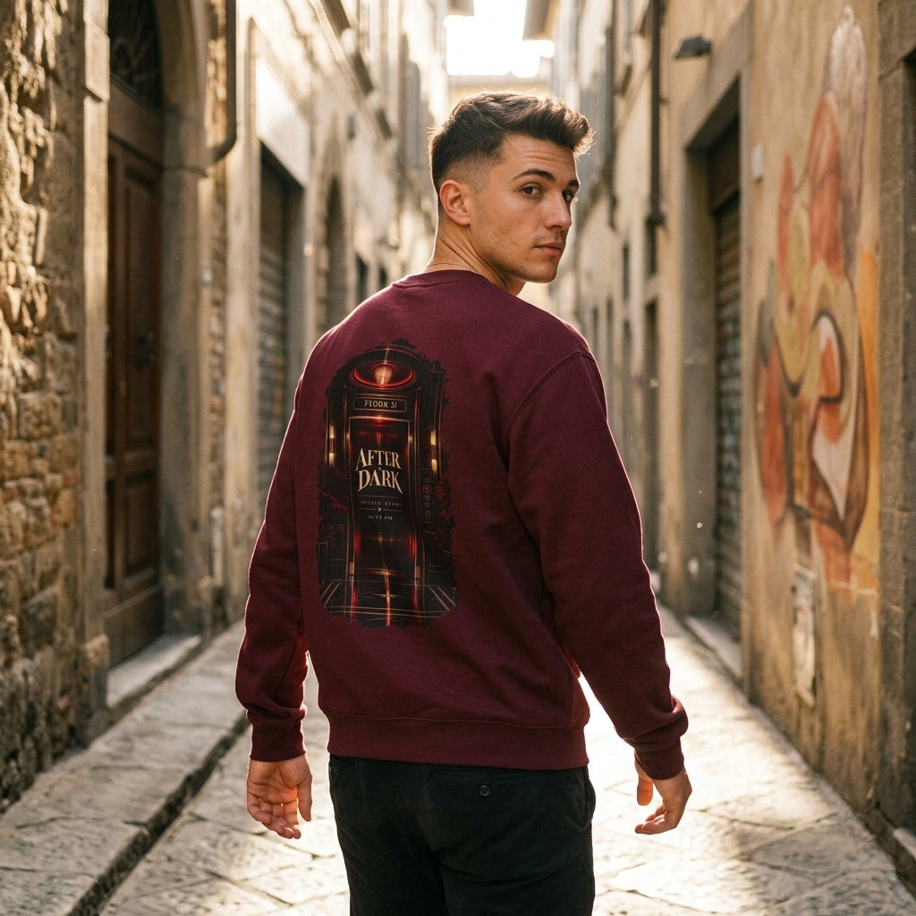 Sweat-shirt vintage After Dark