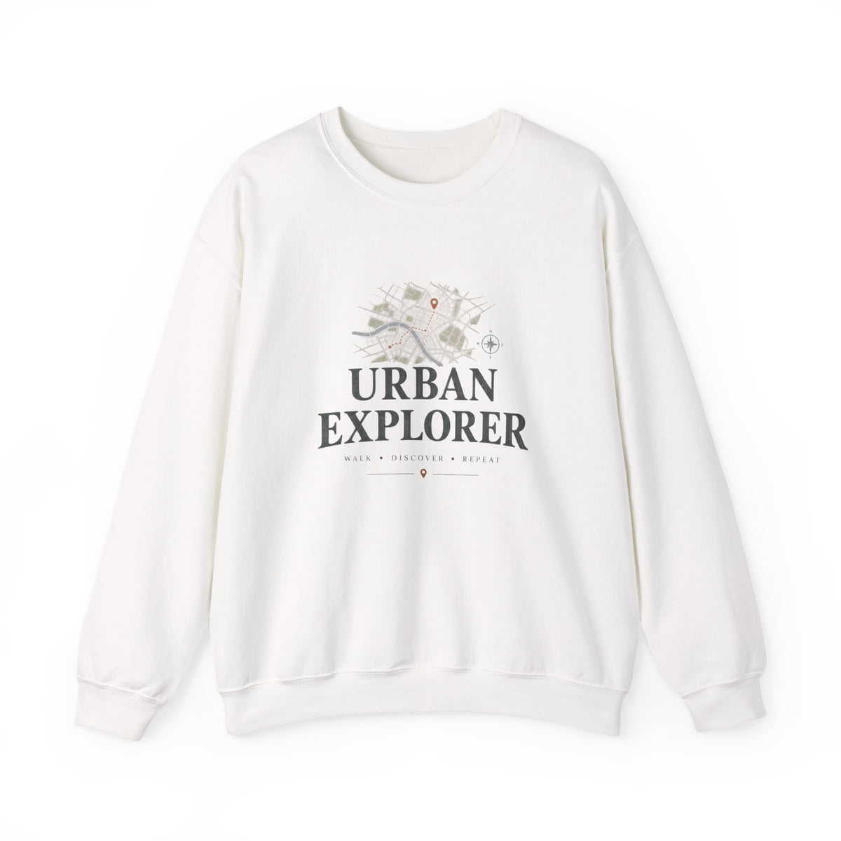 Urban Explorer Map Sweatshirt
