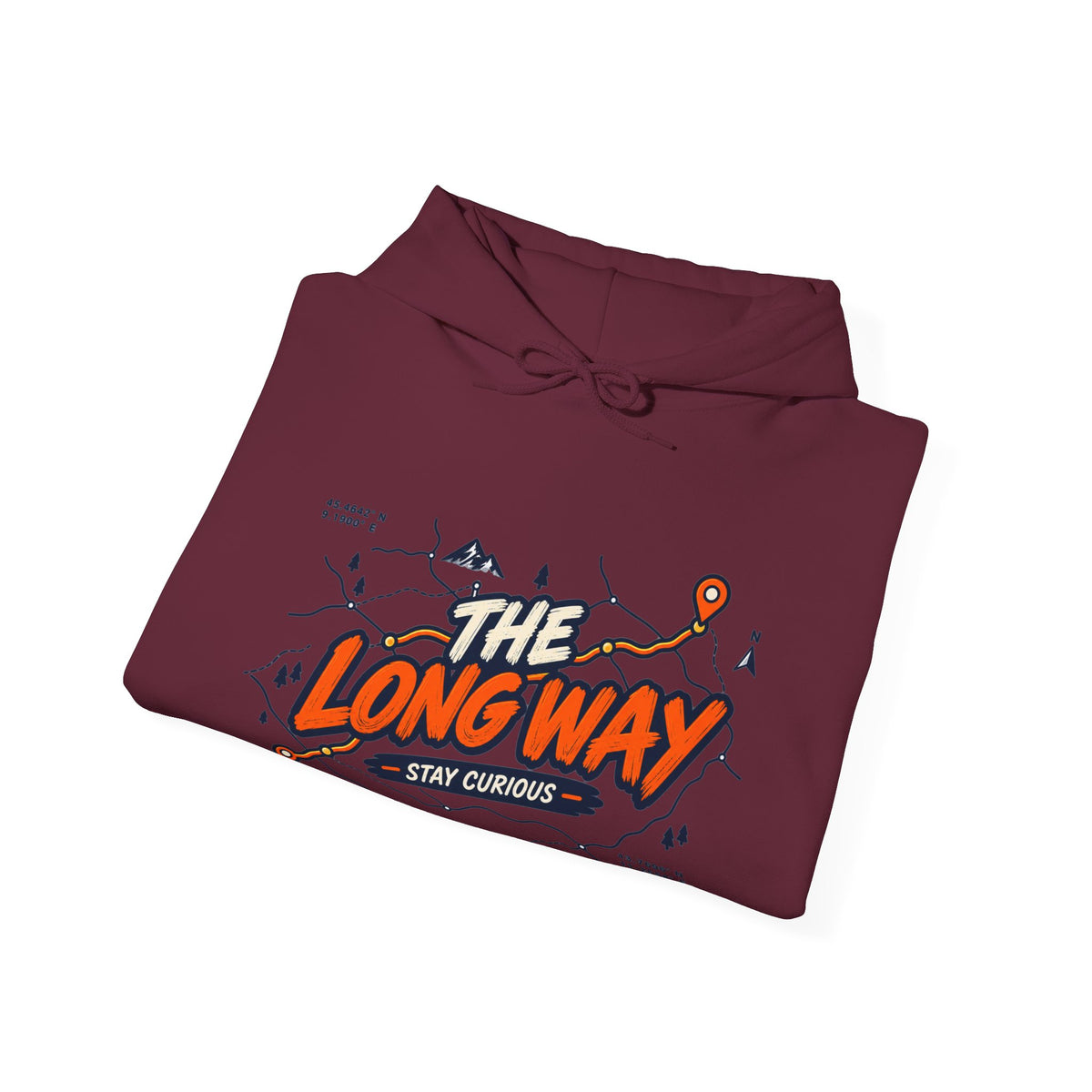 The Long Way graphic Hoodie