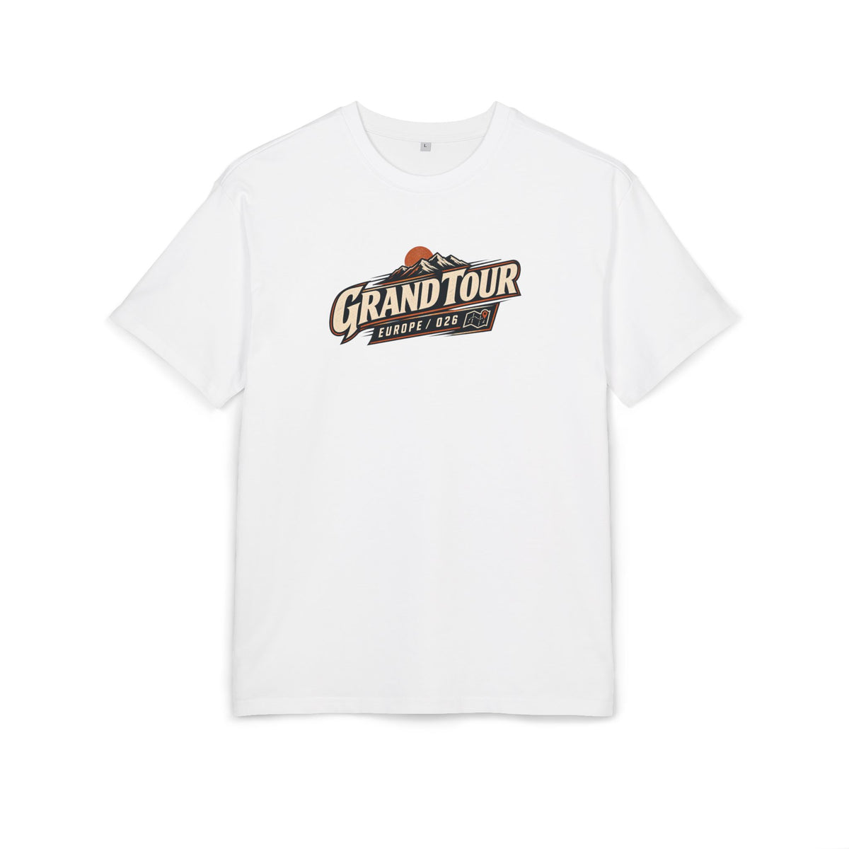 Grand Tour Scenic Roadtrip Oversize-T-Shirt