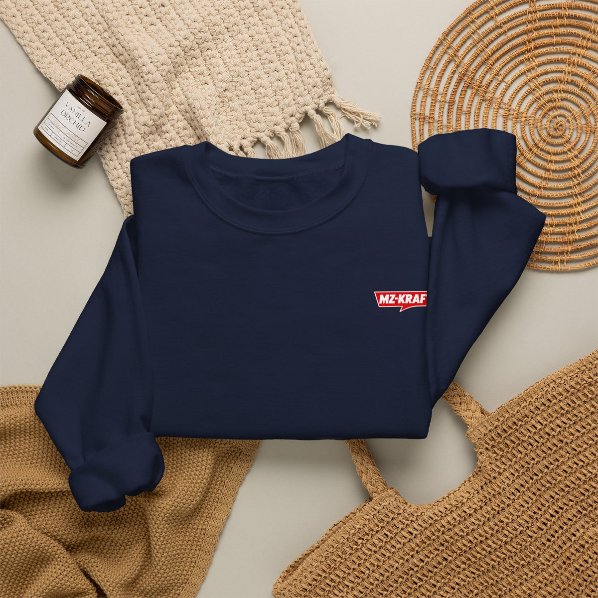 MZ-KRAFT Logo Crewneck Sweatshirt