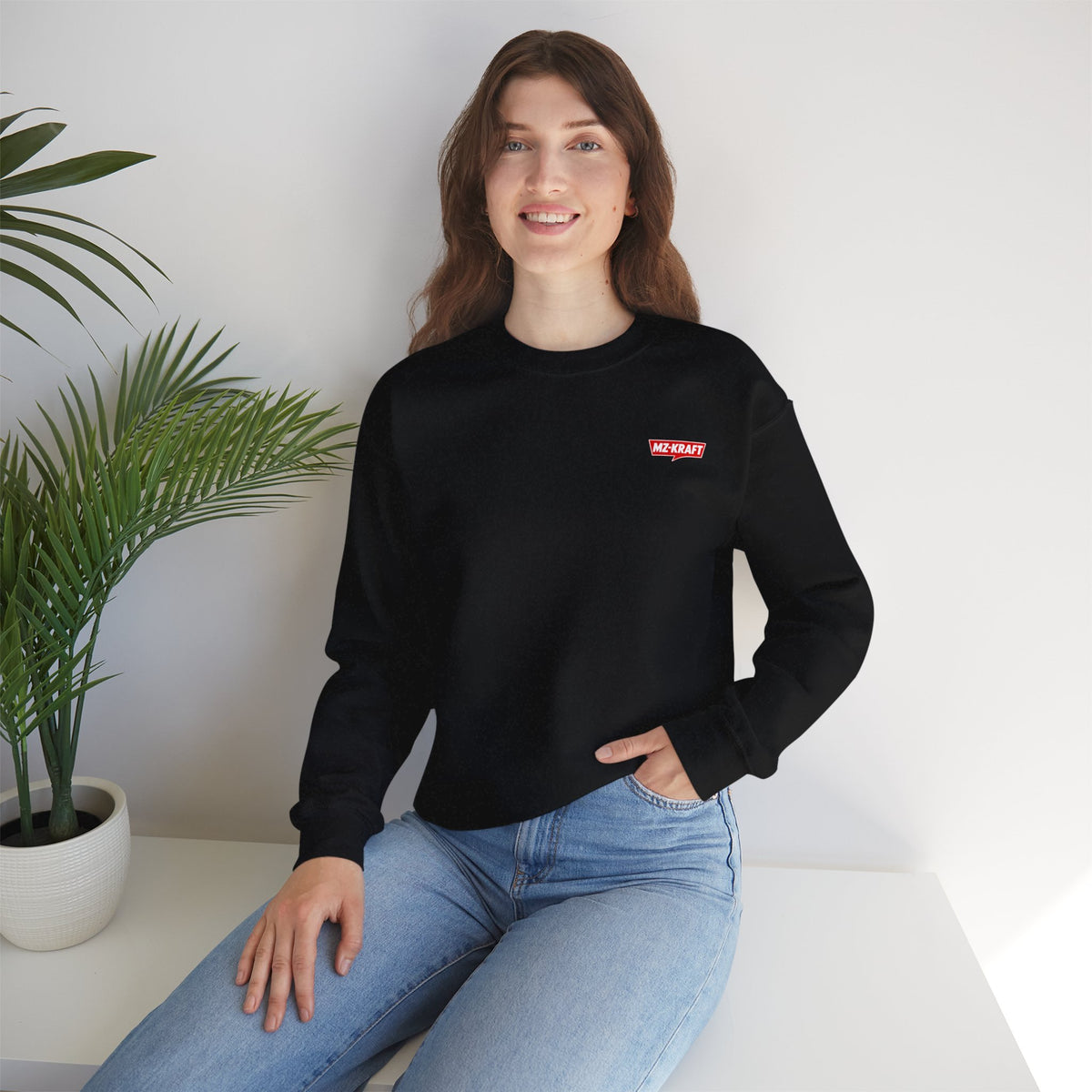 MZ-KRAFT Logo Crewneck Sweatshirt