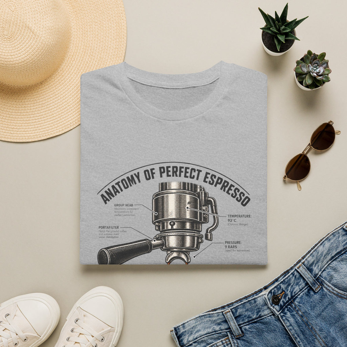 Anatomy of Perfect Espresso T-Shirt