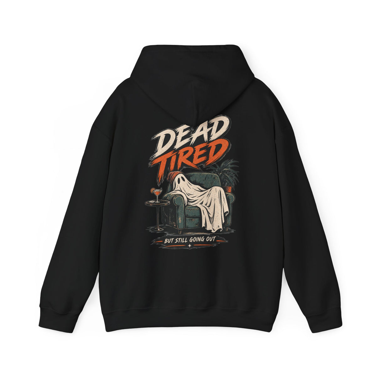 Dead Tired graphic Hoodie