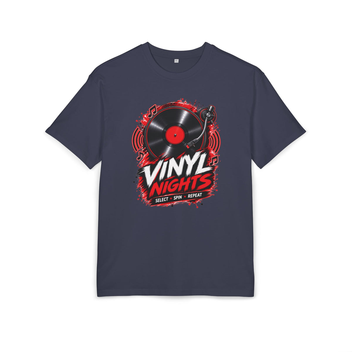 Retro DJ Music Oversized Tee