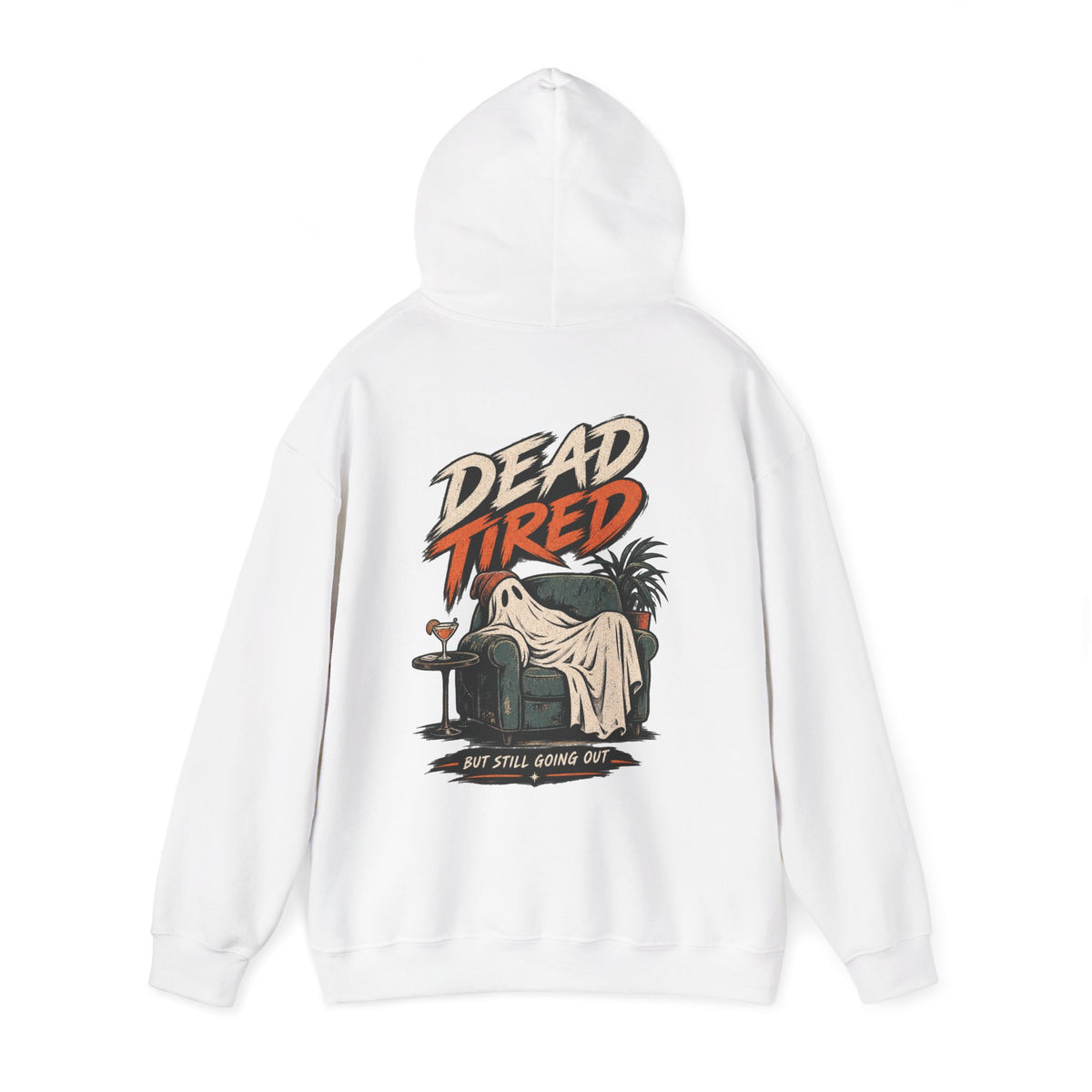 Dead Tired graphic Hoodie