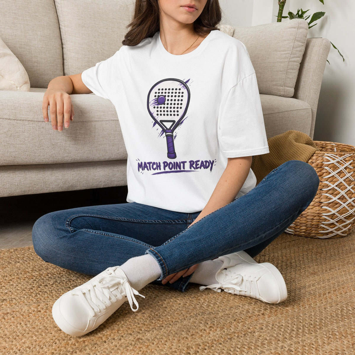 T-shirt da tennis Match Point Ready