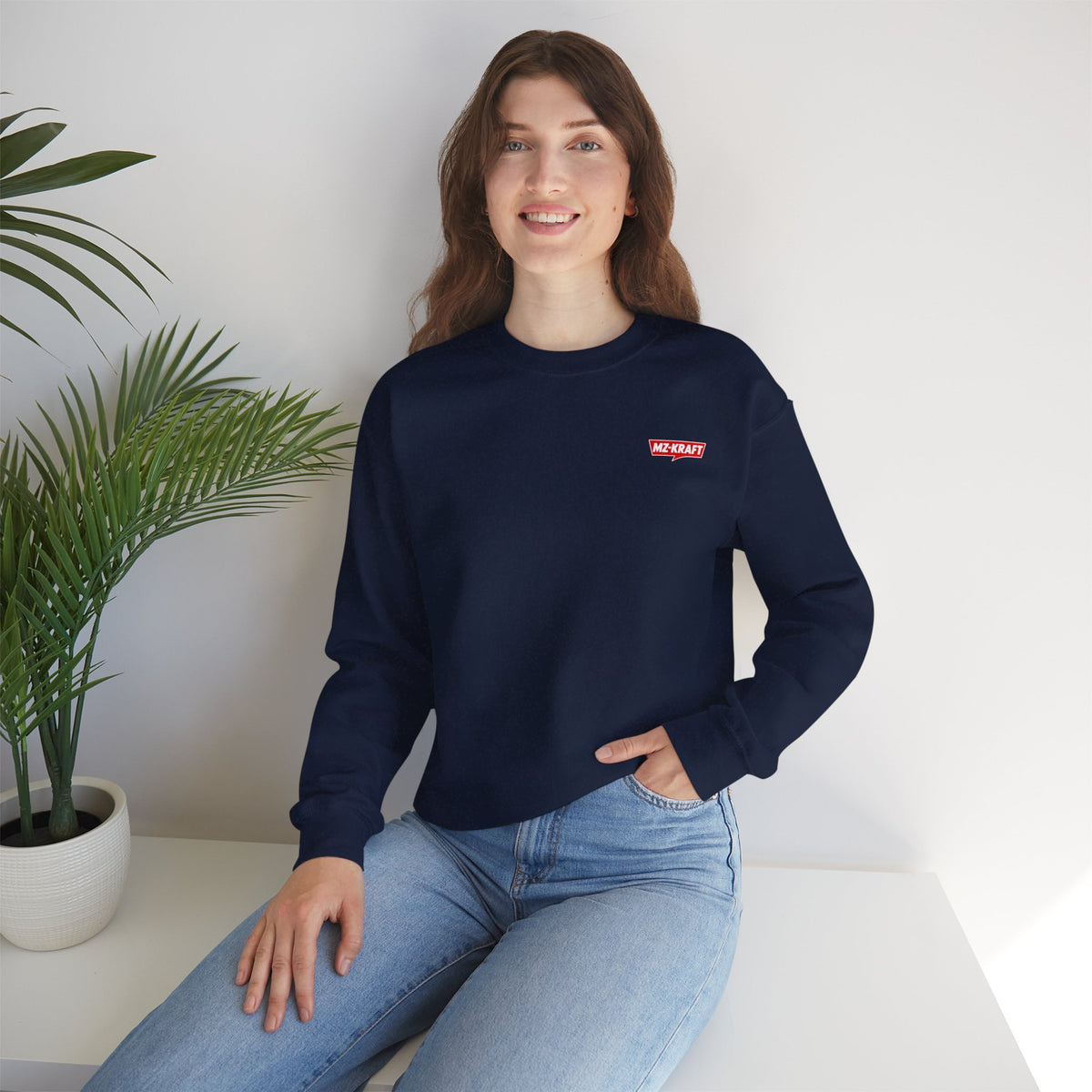 MZ-KRAFT Logo Crewneck Sweatshirt