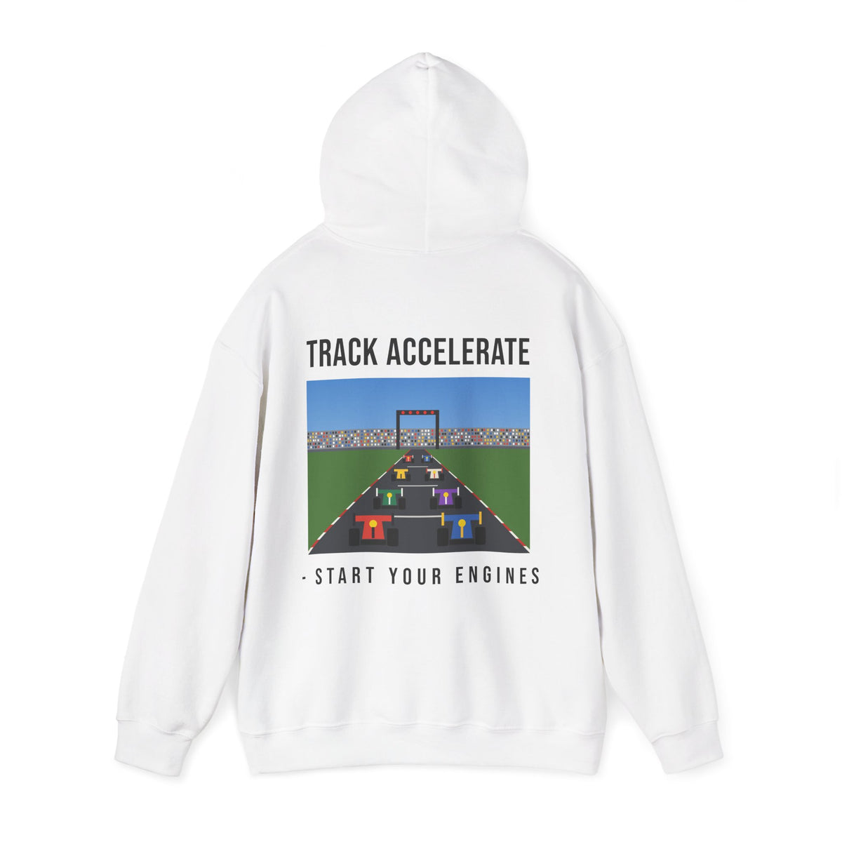 Sweat à capuche Track Accelerate Racing Grid