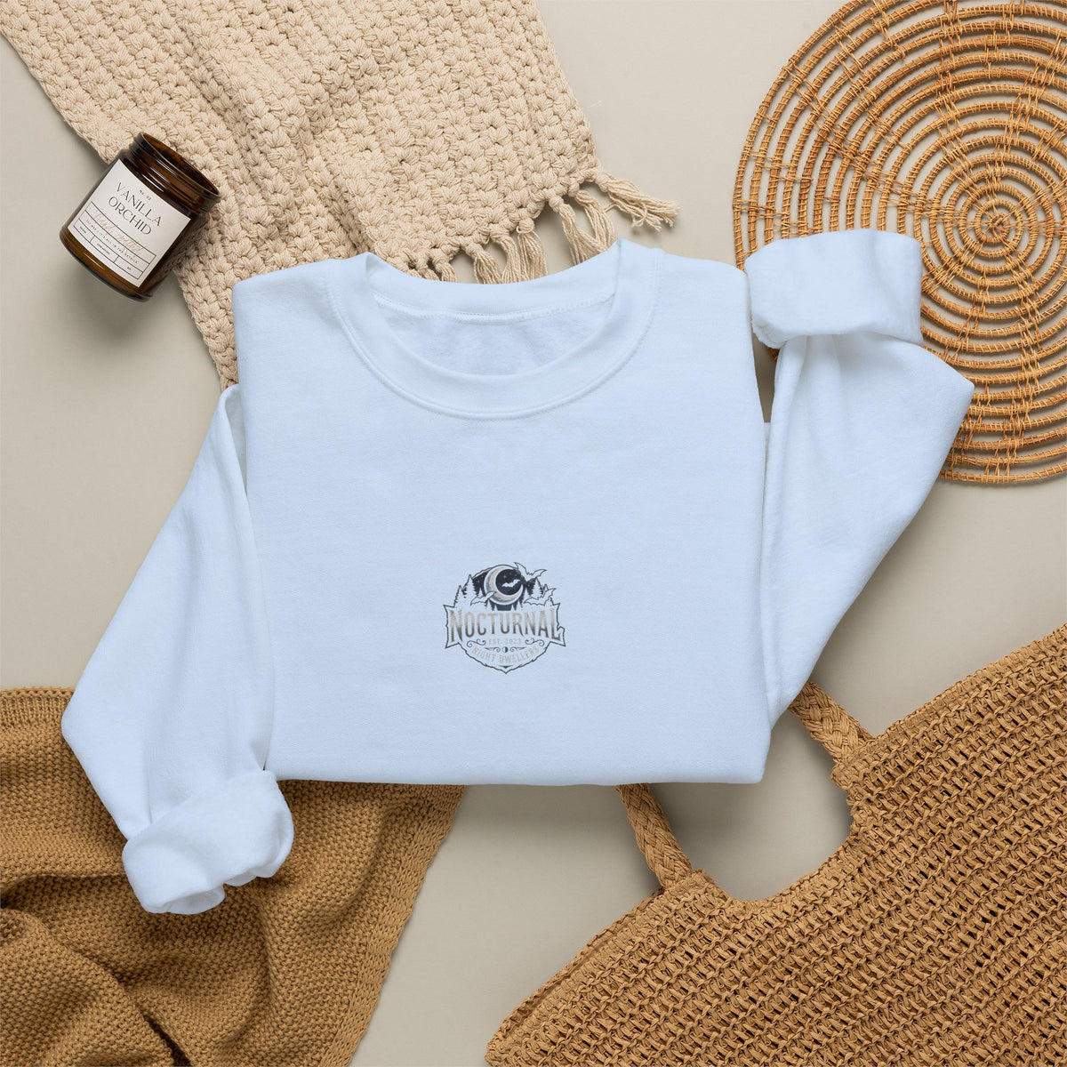 Moonlit City Skyline Sweatshirt