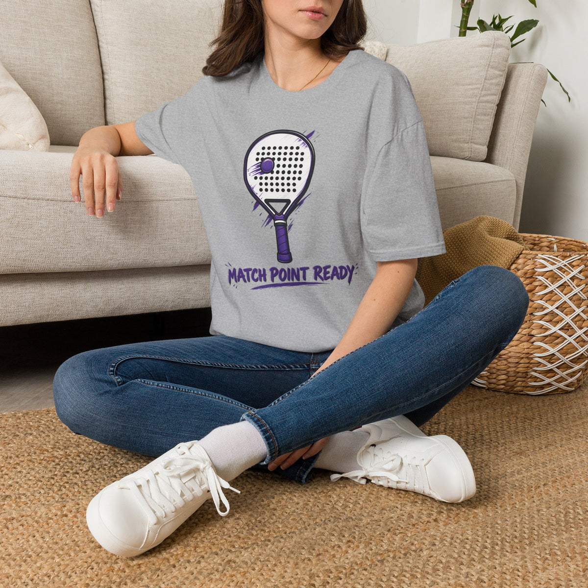 T-shirt da tennis Match Point Ready