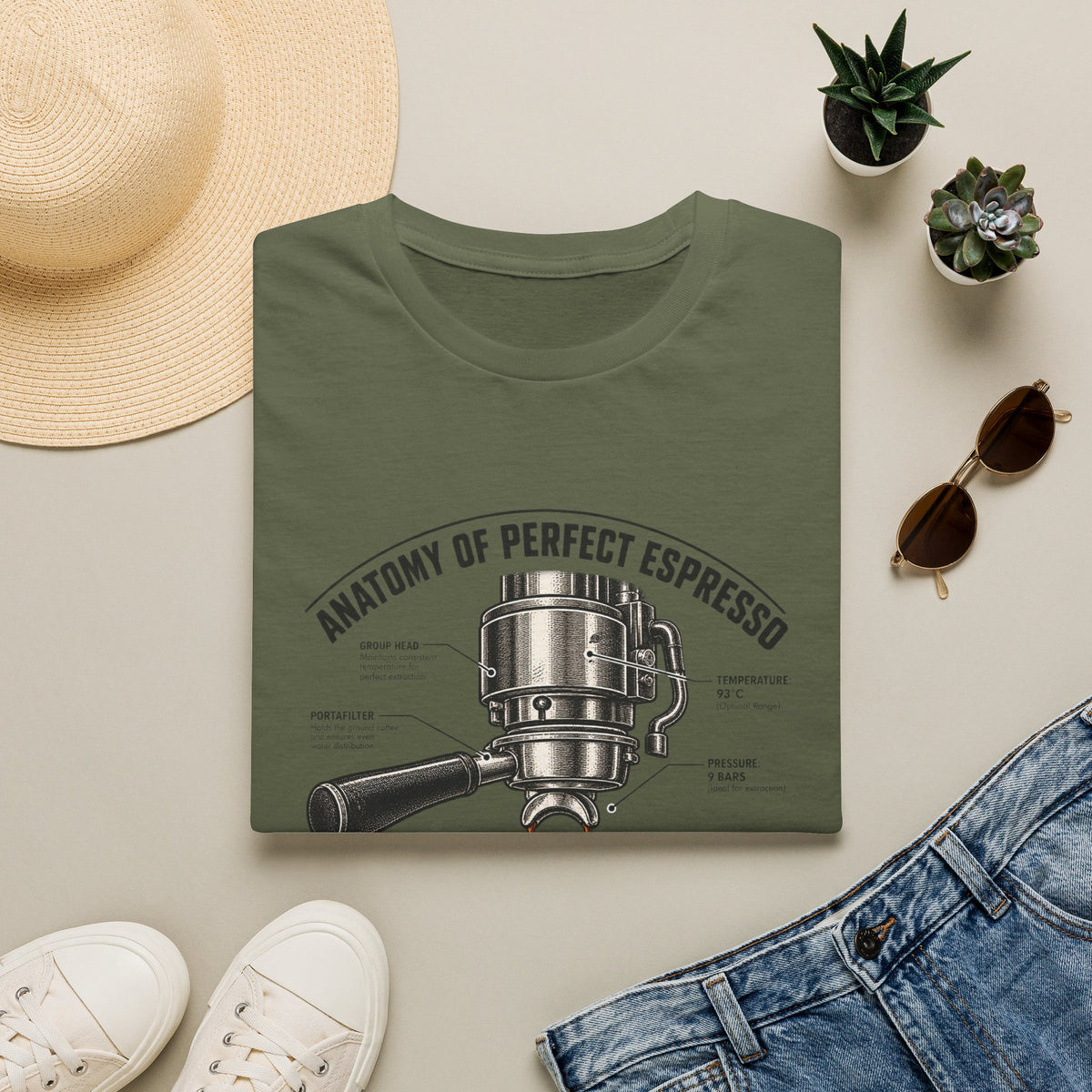 Anatomy of Perfect Espresso T-Shirt