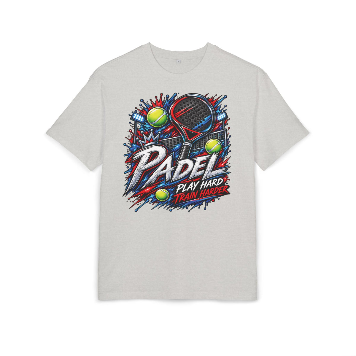 Padel Play Hard Train Hard Oversized Tee