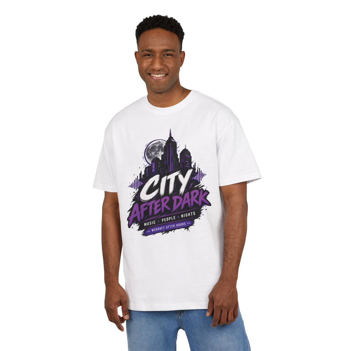 T-shirt oversize City After Dark