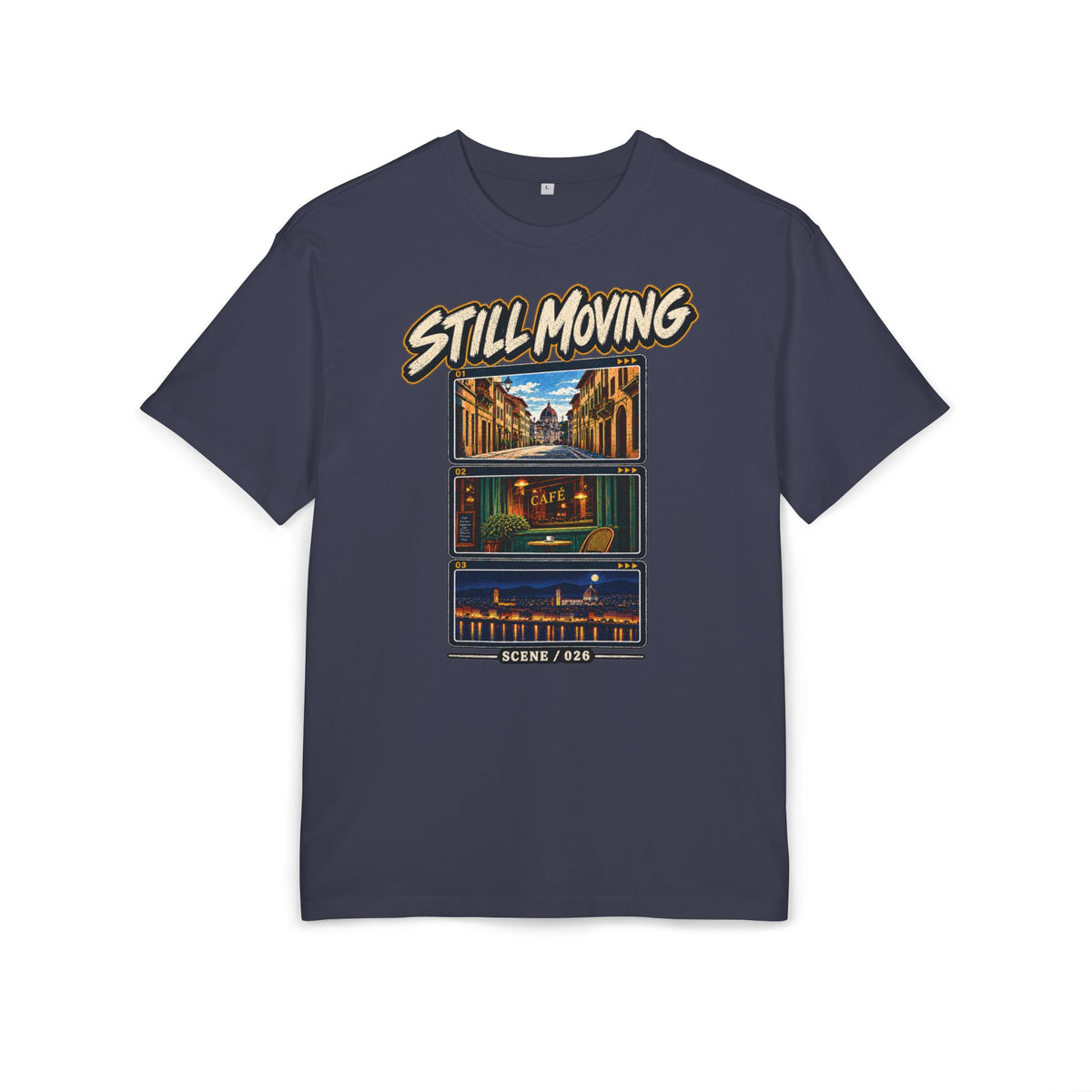 Vintage film frame Oversized tee
