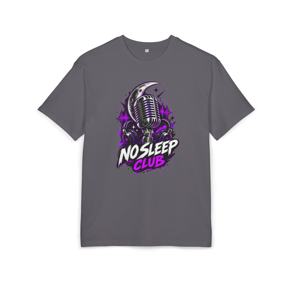 Musik-Podcast-Nachteule Oversize-T-Shirt