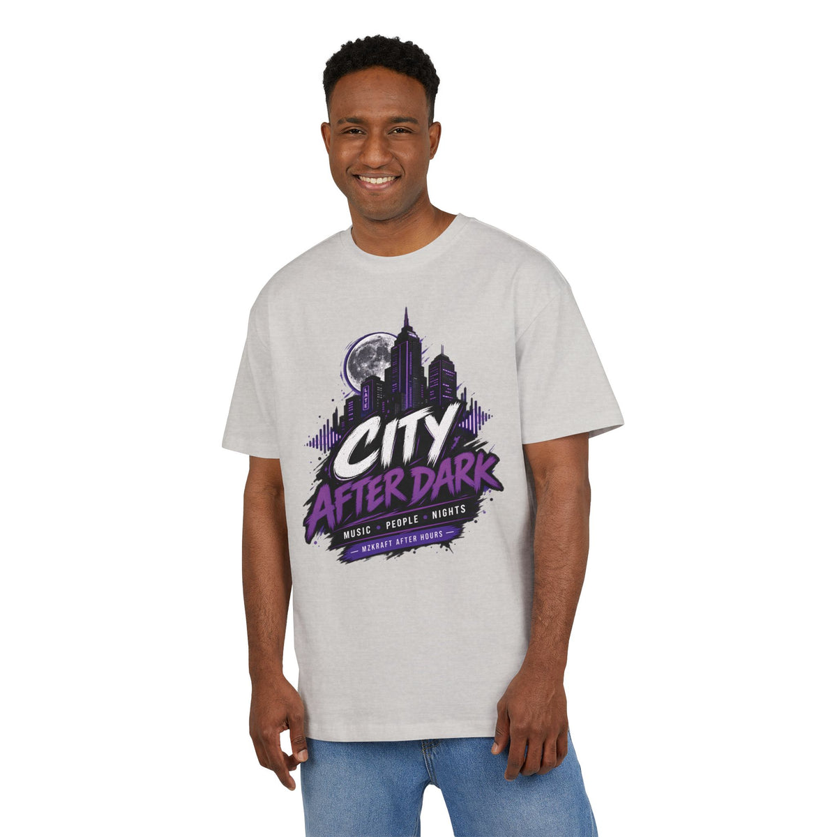 T-shirt oversize City After Dark