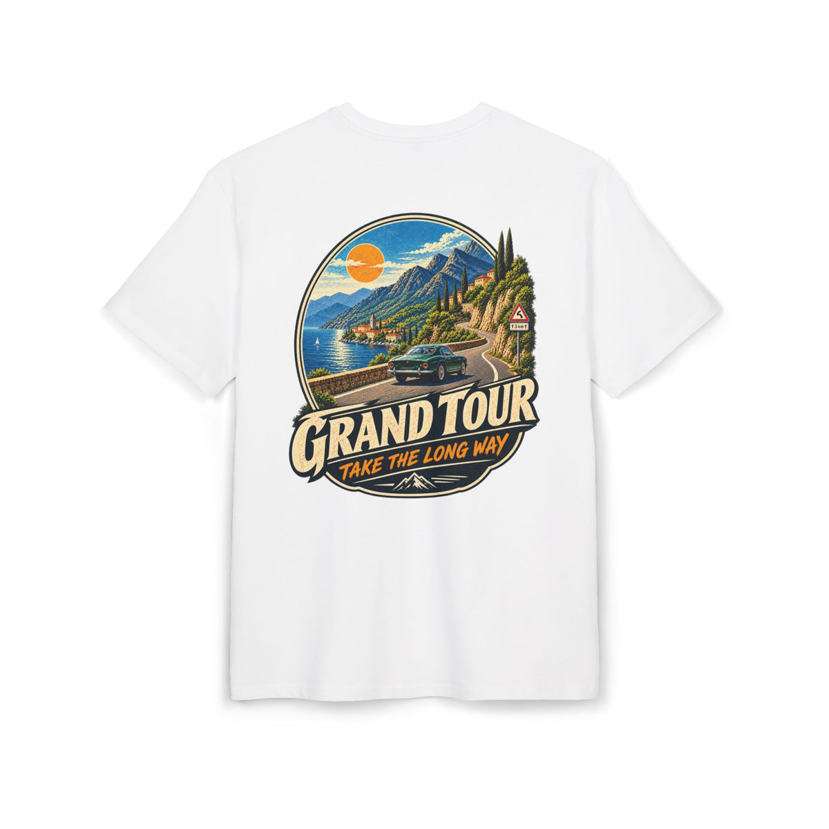 Grand Tour Scenic Roadtrip Oversize-T-Shirt