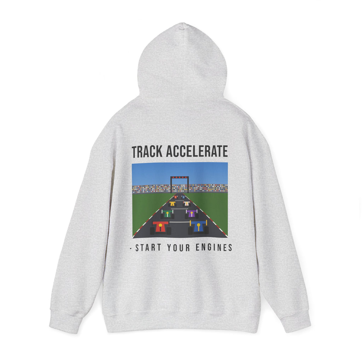 Sweat à capuche Track Accelerate Racing Grid
