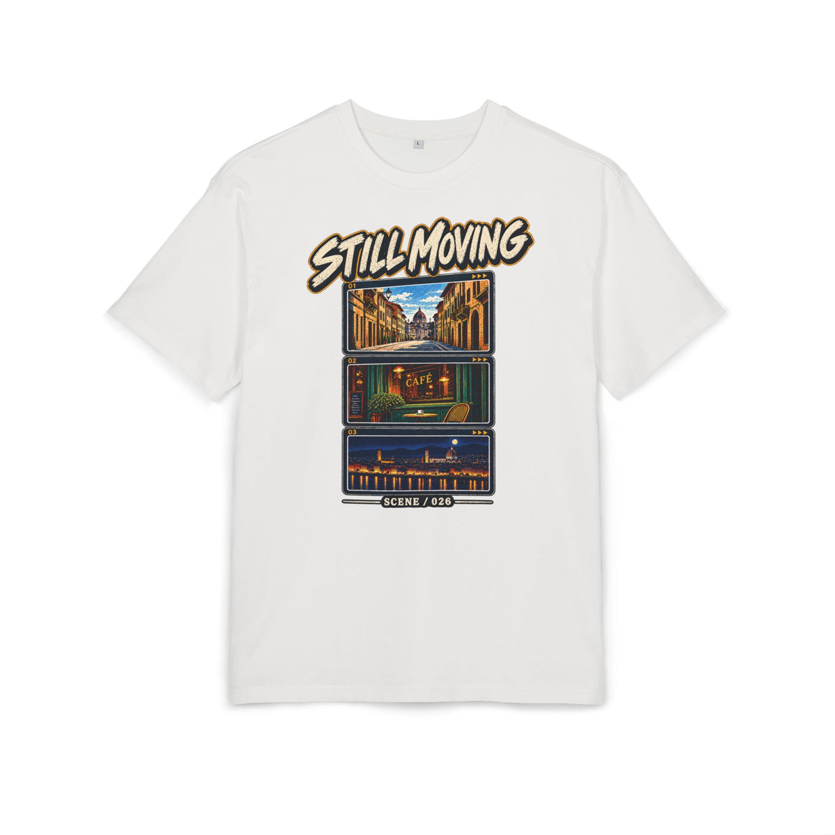 Vintage film frame Oversized tee