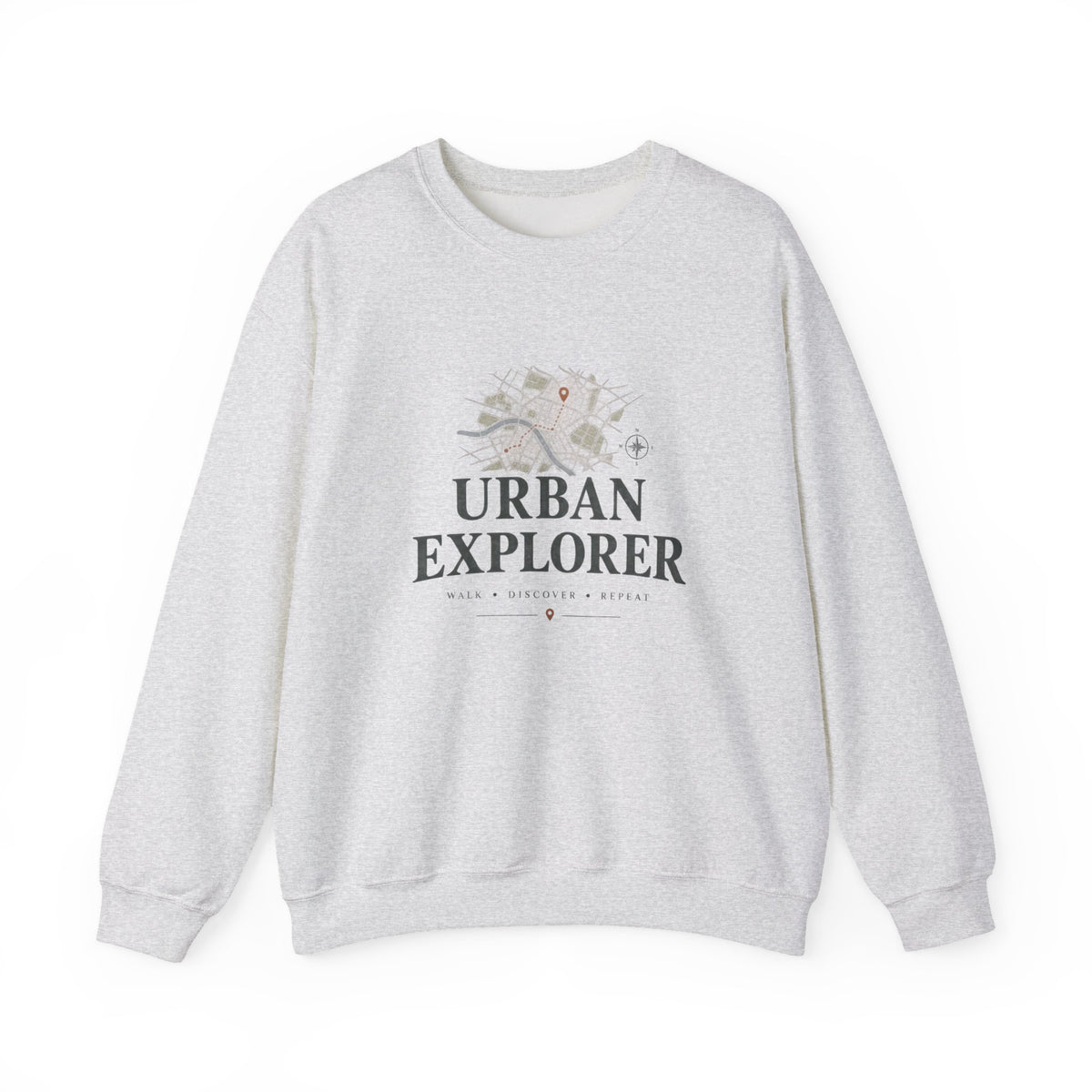 Urban Explorer Map Sweatshirt