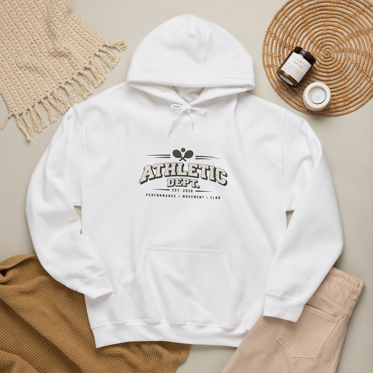 Grafik-Hoodie „Athletic Dept.“