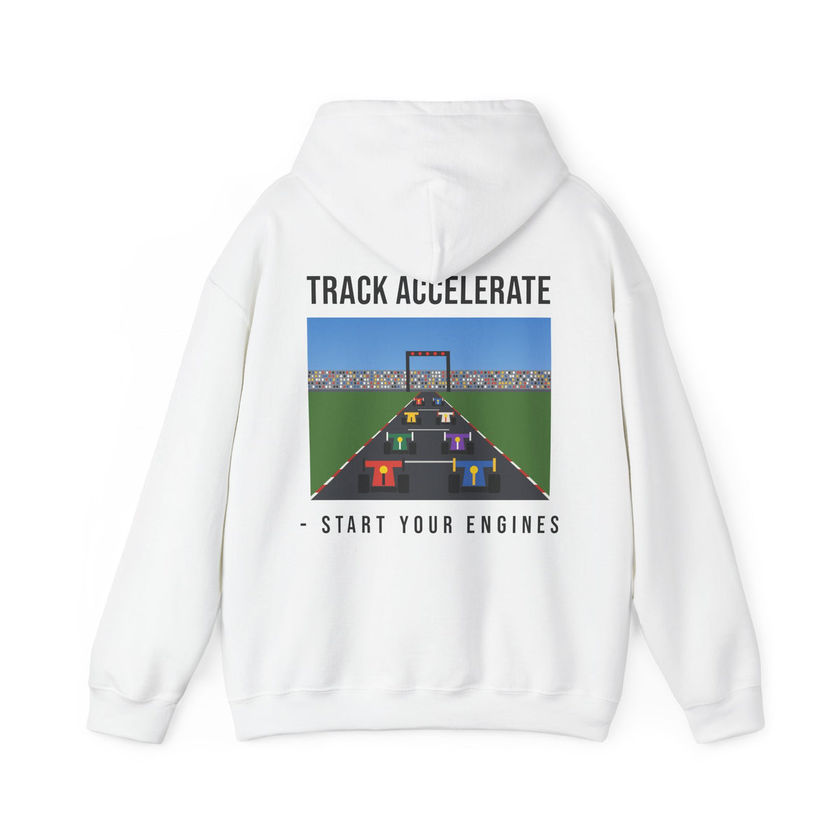 Sweat à capuche Track Accelerate Racing Grid